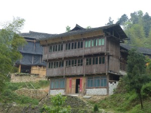 Traditionelles Haus der Zhuong